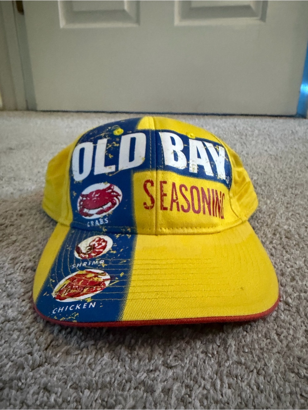 Old Bay Seasoning “Can Yellow” Baseball Cap